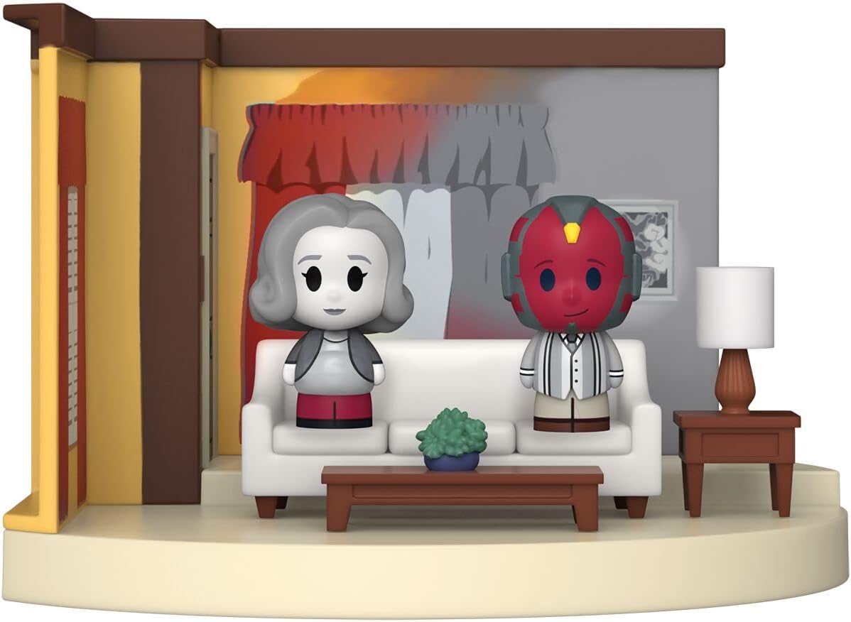 FUNKO POP MINI MOMENTS MARVEL WANDAVISION - 1960S WANDA & VISION (2 PACK)
