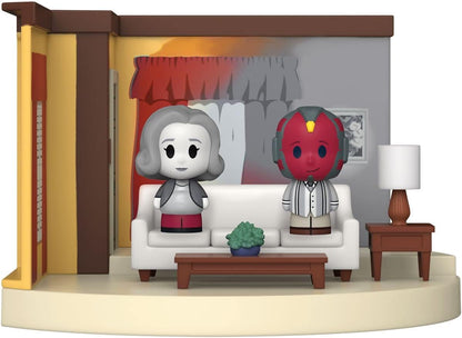 FUNKO POP MINI MOMENTS MARVEL WANDAVISION - 1960S WANDA & VISION (2 PACK)