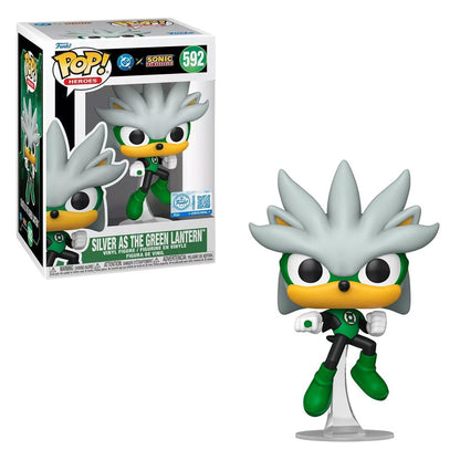 FUNKO POP SONIC SILVER AS THE GREEN LANTERN *EX* 592