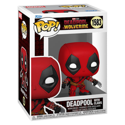 FUNKO POP MARVEL DEADPOOL & WOLVERINE - DEADPOOL WITH CLAWS 1583