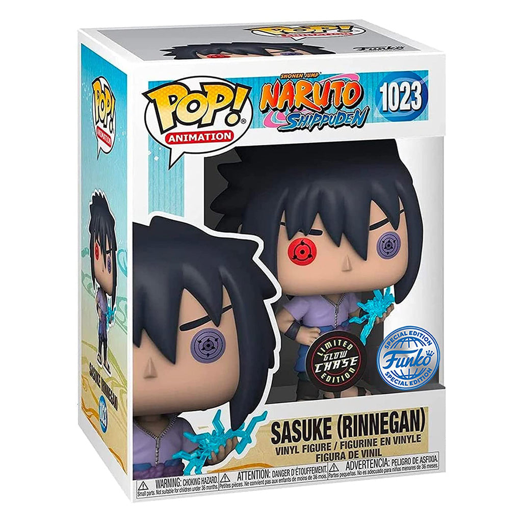 FUNKO POP CHASE NARUTO SHIPPUDEN - SASUKE (RINNEGAN) 1023