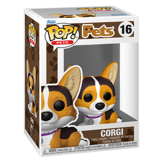FUNKO POP PETS 3 CORGI 16