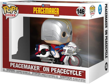 FUNKO POP DC PEACEMAKER - PEACEMAKER ON PEACECYCLE 146
