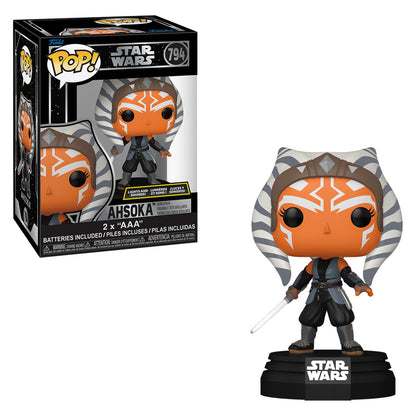 FUNKO POP STAR WARS LIGHT AND SOUNDS - AHSOKA 794