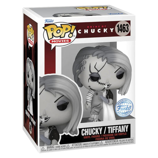 FUNKO POP MOVIES BRIDE OF CHUCKY EXCLUSIVE - CHUCKY / TIFFANY 1463