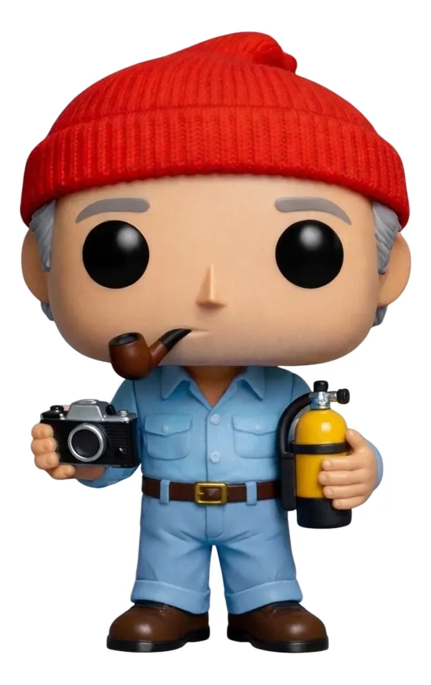 Jacques-yves Cousteau Personalizado em 3D Estilo Pop