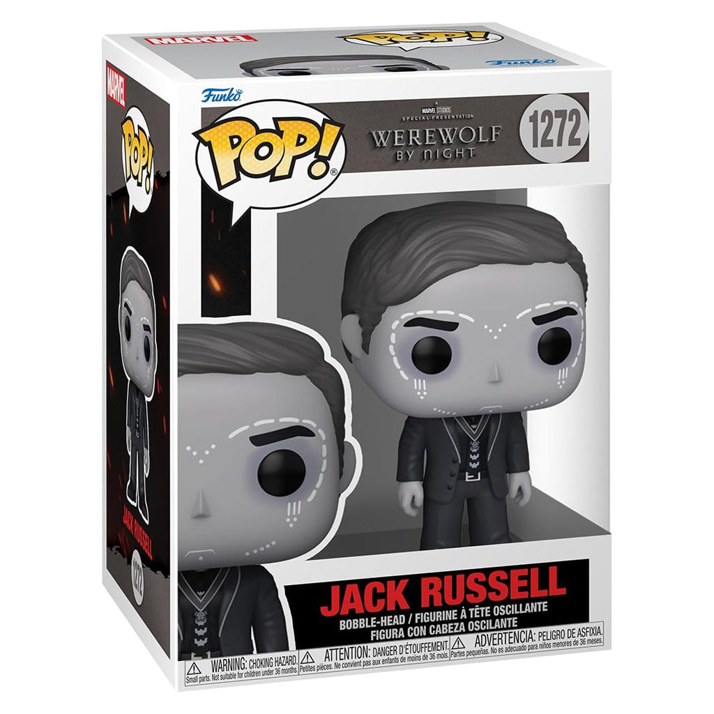 FUNKO POP MARVEL WEREWOLF BY NIGHT - JACK RUSSEL 1272