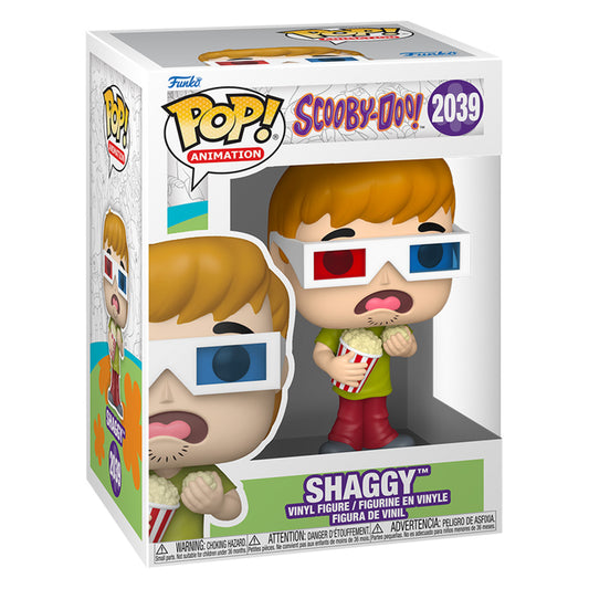 FUNKO POP SCOOBY-DOO 2 SHAGGY W/3D 2039