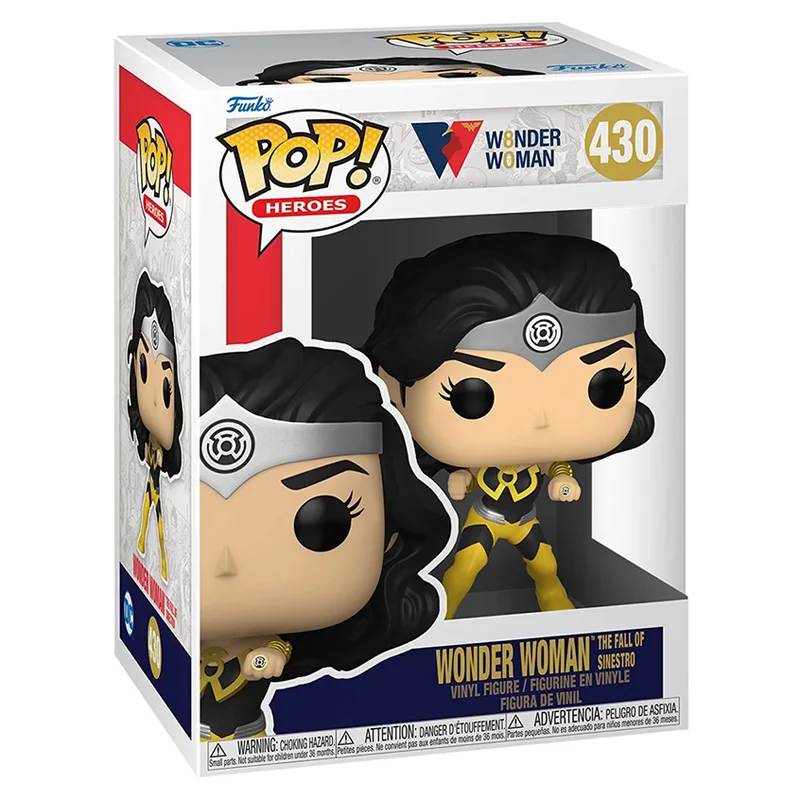 FUNKO POP HEROES WONDER WOMAN 80TH WONDER THE FALL OF SINESTRO 430