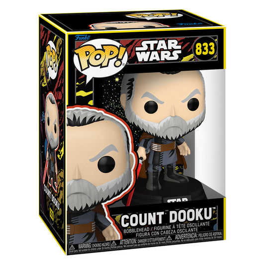 FUNKO POP STAR WARS - COUNT DOOKU 833