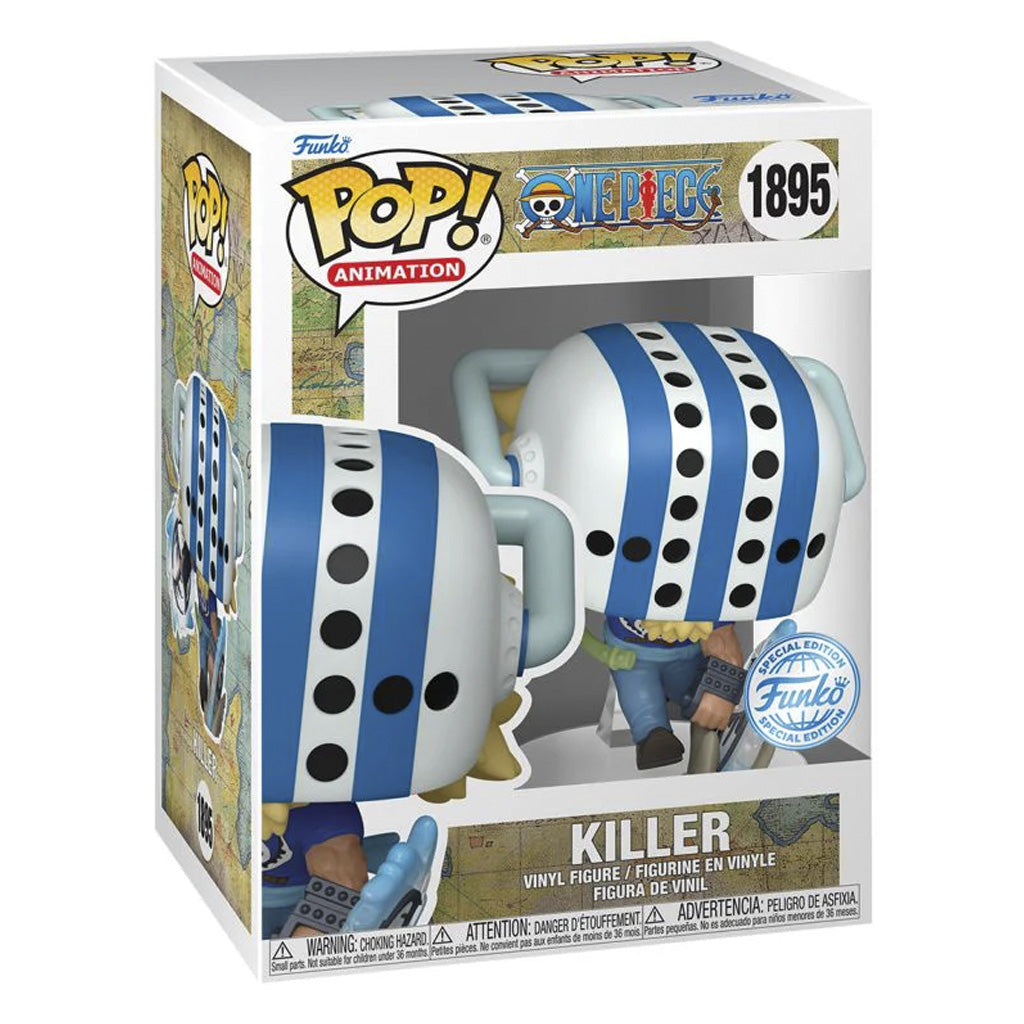 FUNKO POP ONE PIECE 4 KILLER *EX* 1895