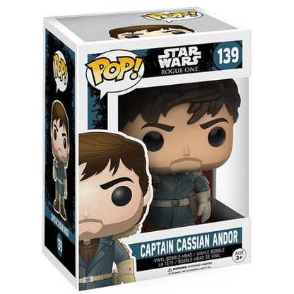FUNKO POP STAR WARS ROGUE CAPTAIN CASSIAN ANDOR 139
