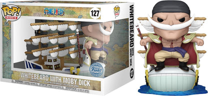 FUNKO POP ONE PIECE WITHE BEARD WITH MOBY DICK 127