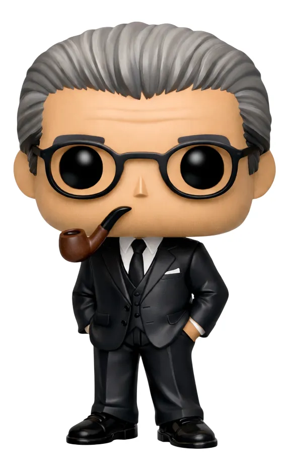 Jacques Lacan Personalizado em 3D Estilo Pop
