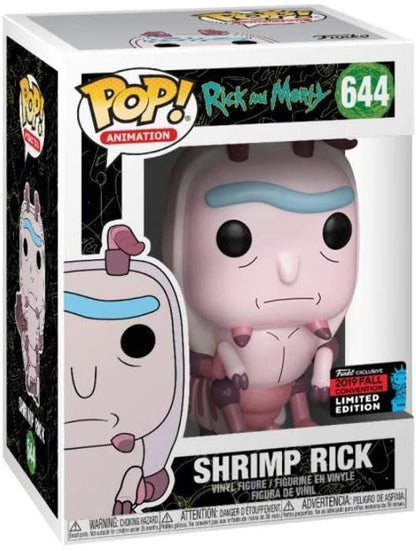 FUNKO POP RICK AND MORTY SHRIMP RICK *COMIC NYCC*  644
