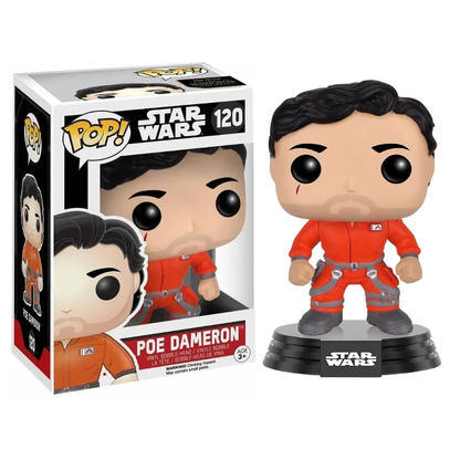 FUNKO POP STAR WARS EXCLUSIVE - POE DAMERON JUMPSUIT 120
