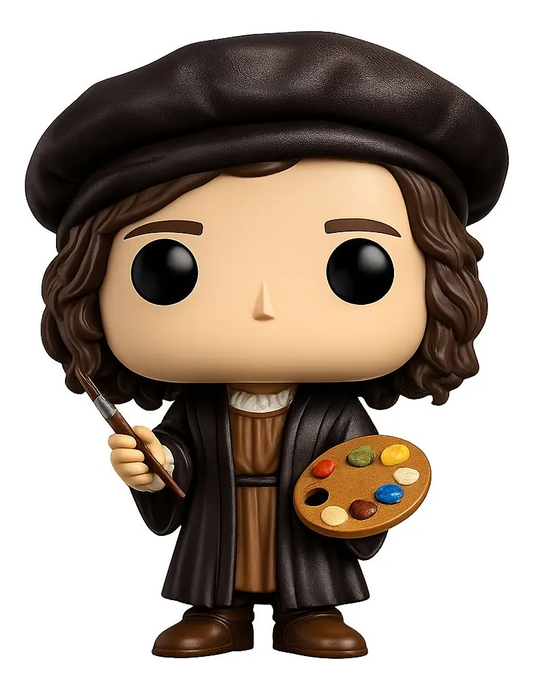 Rafael Sanzio Personalizado em 3D Estilo Pop