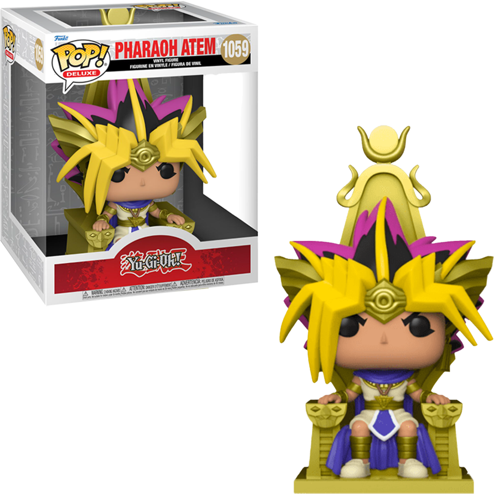 FUNKO POP YU-GI-OH 25TH *DELUXE* PHARAOH ATEM ON THRONE 1059