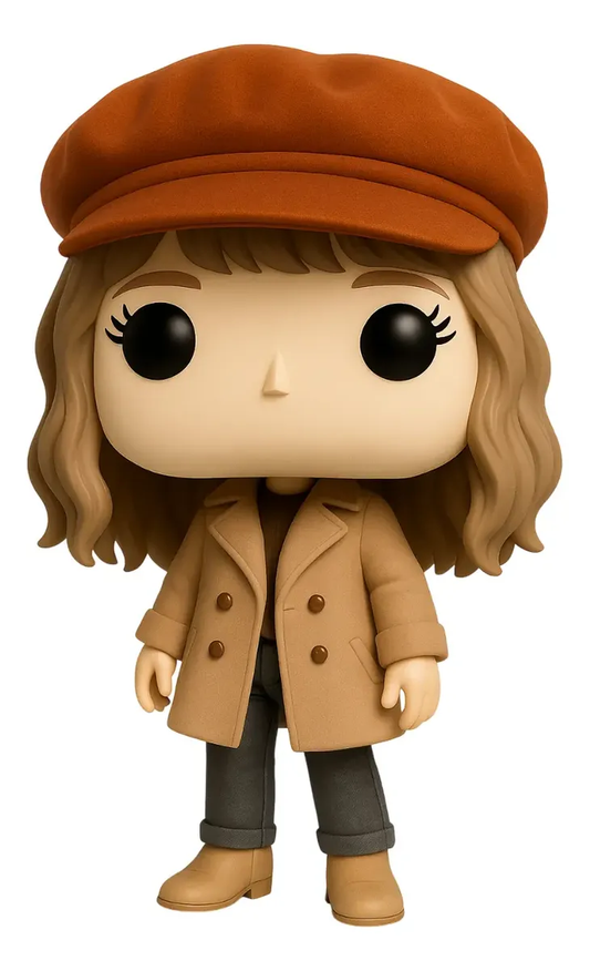 Taylor Swift Red Boneco Personalizado em 3D Estilo Pop