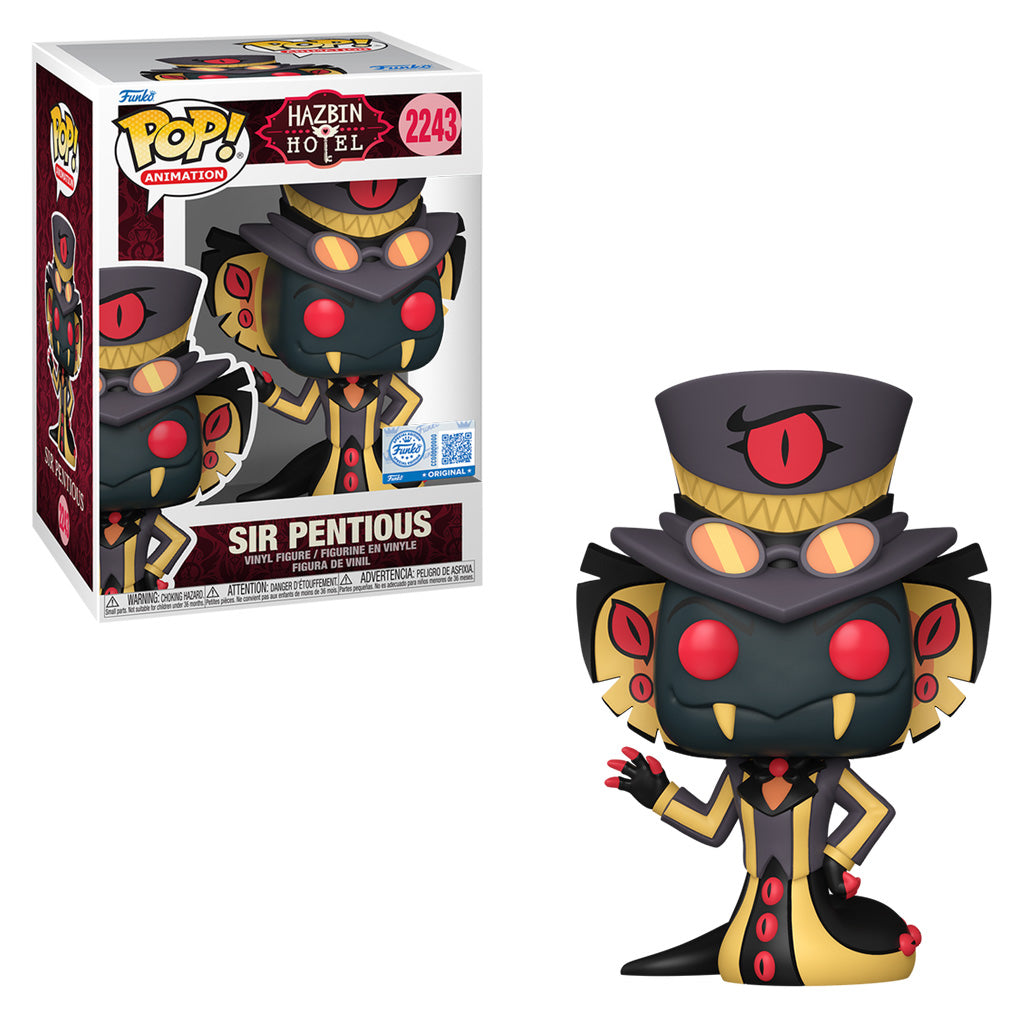 FUNKO POP HAZBIN HOTEL SIR PENTIOUS *EX* 2243