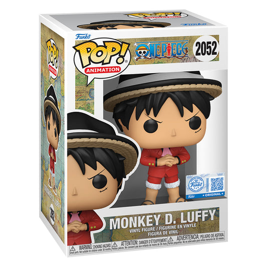 FUNKO POP ANIMATION ONE PIECE EXCLUSIVE - MONKEY D.LUFFY - 2052