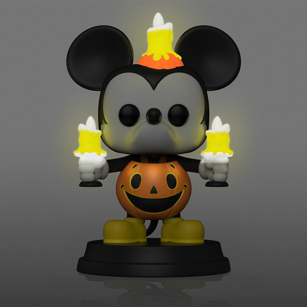 FUNKO POP DISNEY HALLOWEEN *DELUXE* MICKEY MOUSE LIGHT UP 1493