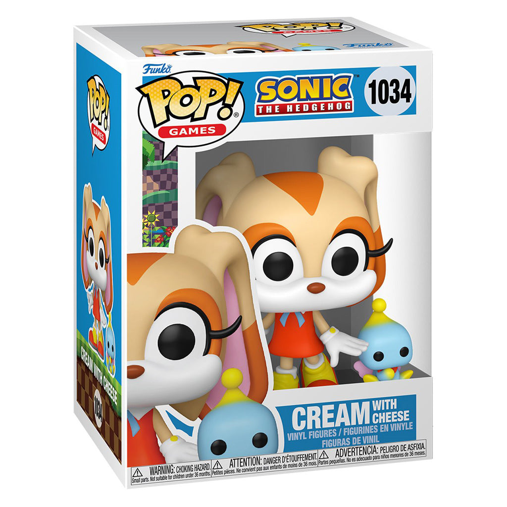 FUNKO POP SONIC CREAM W/CHEESE 1034