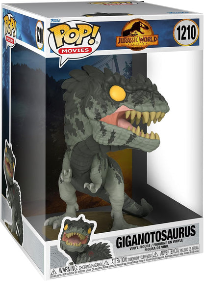 FUNKO POP JURASSIC WORLD DOMINION - GIGANOTOSAURUS 1210 (SUPER SIZED 10")