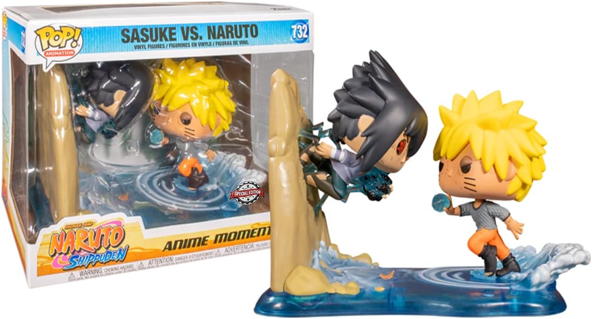 FUNKO POP NARUTO SHIPPUDEN ANIME MOMENTS EXCLUSIVE - SASUKE VS. NARUTO 732