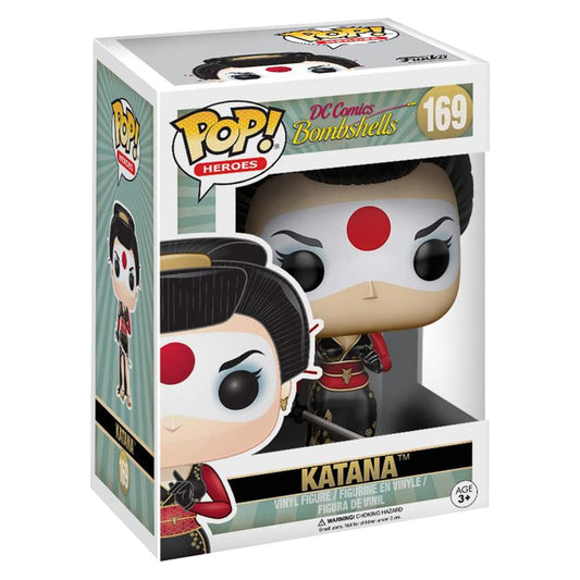 FUNKO POP HEROES DC COMICS BOMBSHELLS - KATANA 169