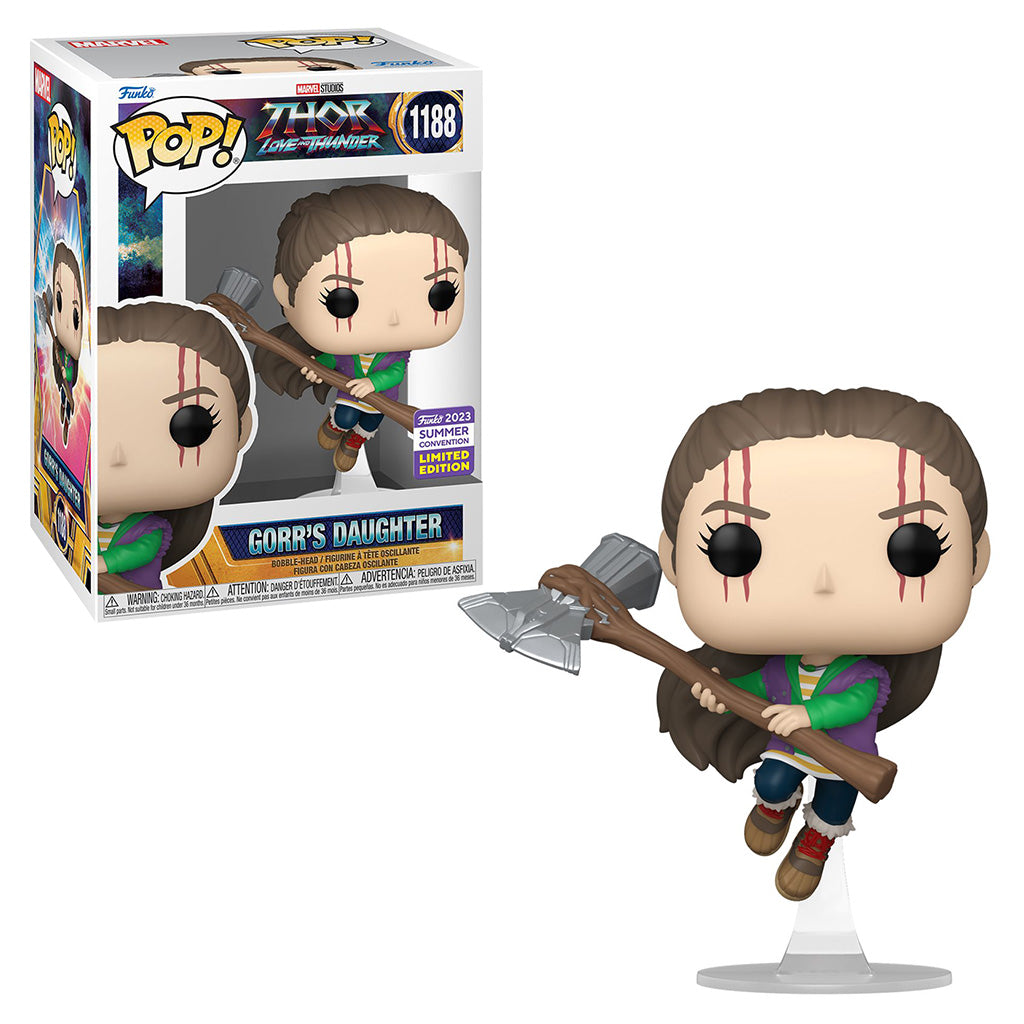 FUNKO POP MARVEL THOR: LOVE AND THUNDER SAN DIEGO COMIC CON 2023 - GORR'S DAUGHTER 1188
