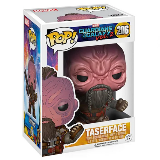 FUNKO POP GUARDIANS GALAXY 2 TASERFACE 206