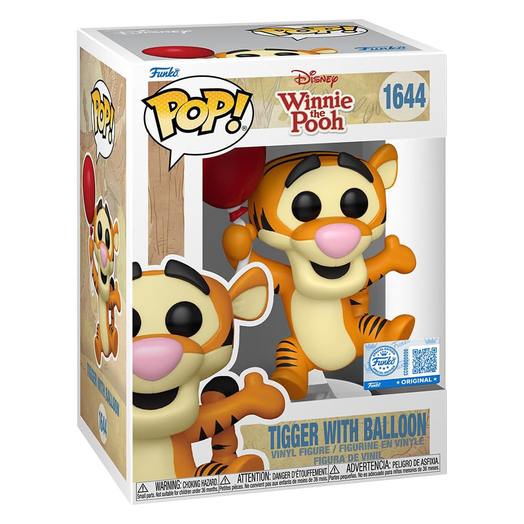 FUNKO POP DISNEY WINNIE THE POOH EXCLUSIVE - TIGGER WITH BALLOON 1644