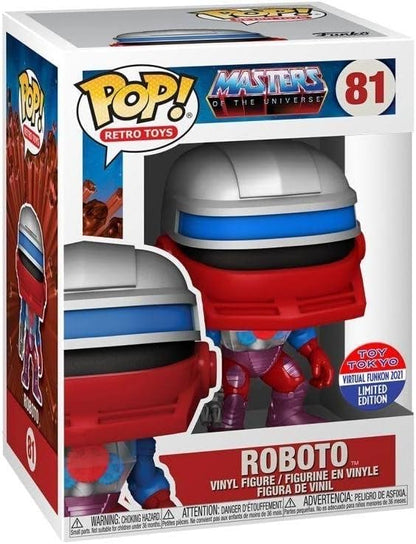 FUNKO POP TV MASTERS OF THE UNI.RETRO ROBOTO *SDCC 2021* 81