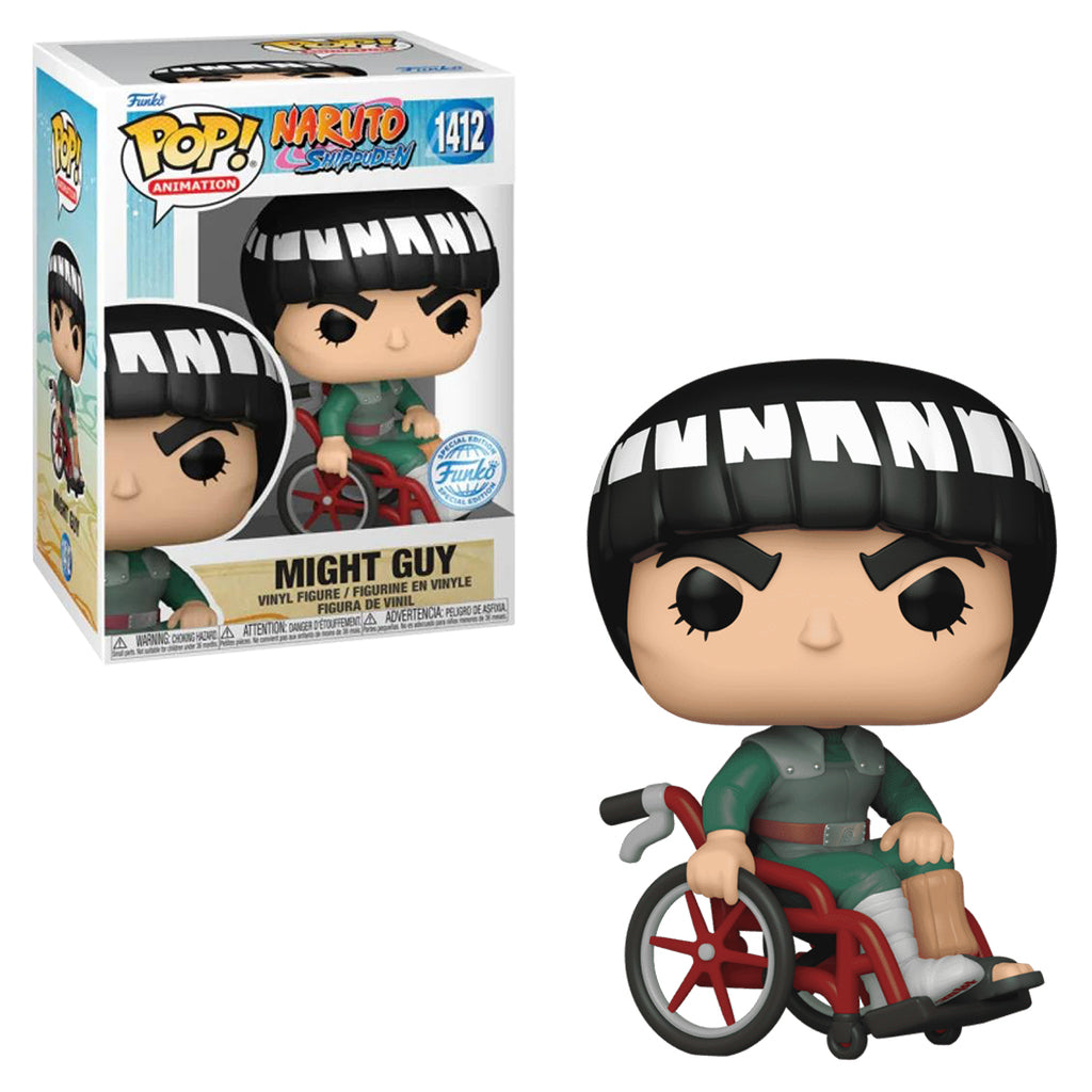 FUNKO POP NARUTO MIGHT GUY WHEELCHAIR *EX* 1412