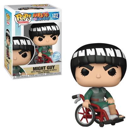 FUNKO POP NARUTO MIGHT GUY WHEELCHAIR *EX* 1412