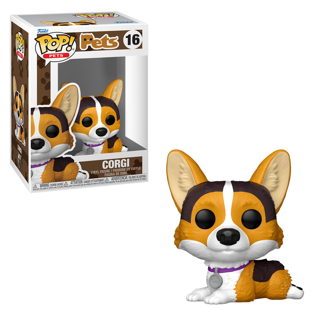 FUNKO POP PETS 3 CORGI 16