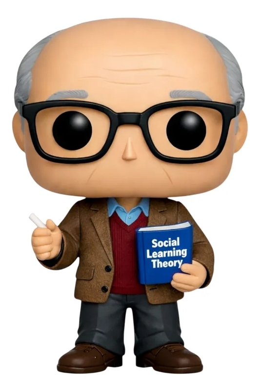 Albert Bandura Personalizado em 3D Estilo Pop