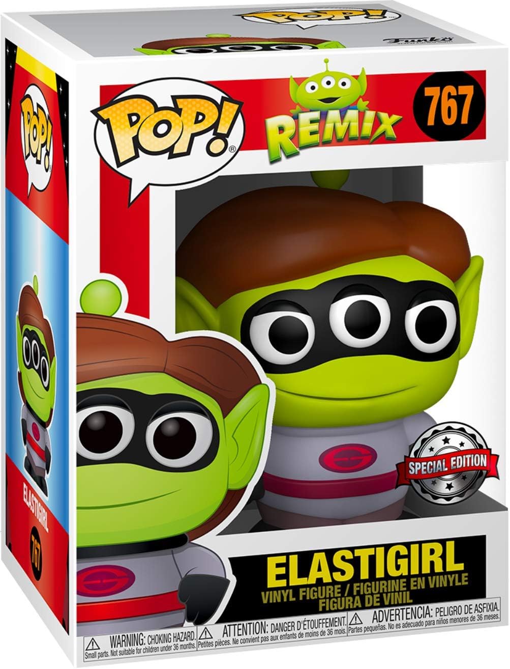 FUNKO POP DISNEY PIXAR ALIEN REMIX EXCLUSIVE - ELASTIGIRL 767