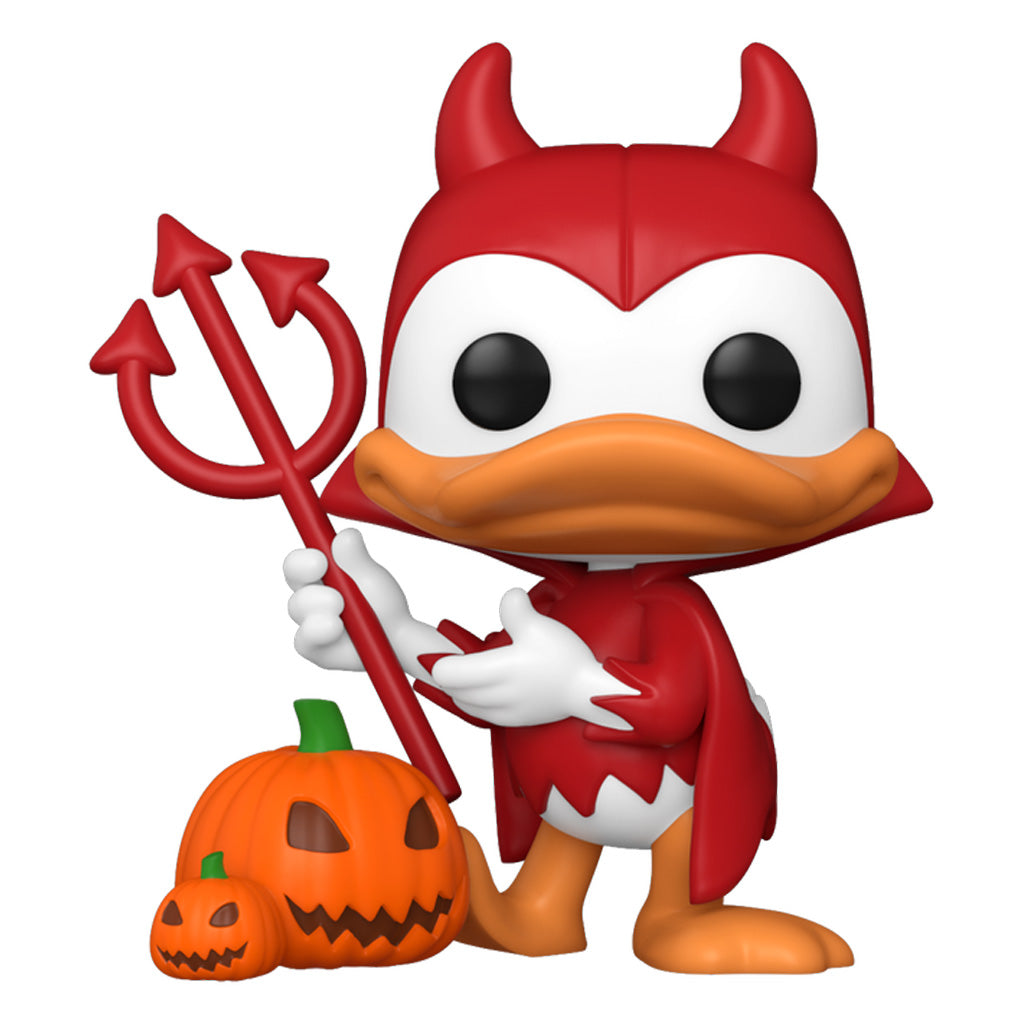 FUNKO POP DISNEY MICKEY AND FRIENDS DONALD DEVIL W/PUMPKIN *EX* 1446