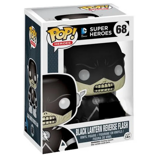 FUNKO POP HEROES THE FLASH BLACK LANTERN REVERSE *EX* 68