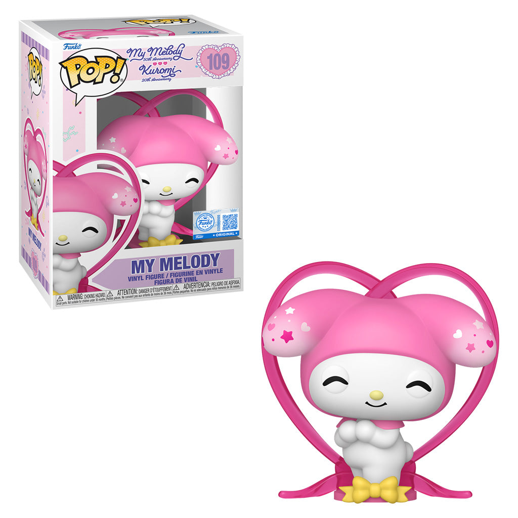 FUNKO POP HELLO KITTY AND FRIENDS: MY MELODY 50TH ANNIVERSARY EXCLUSIVE - MY MELODY 109