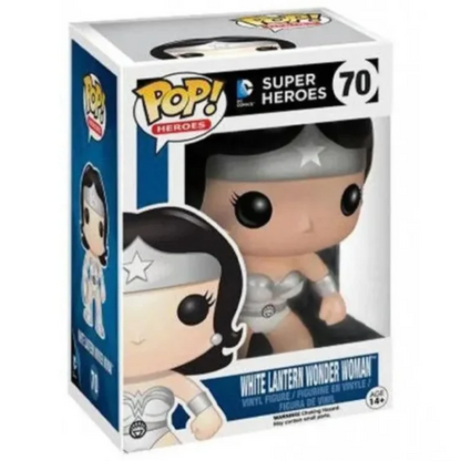FUNKO POP HEROES UNIVERSE WONDER WOMAN LANTERN WHITE *EX* 70