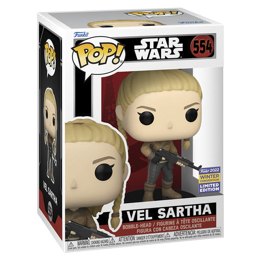 FUNKO POP STAR WARS ANDOR WINTER CONVENTION 2022 - VEL SARTHA 554
