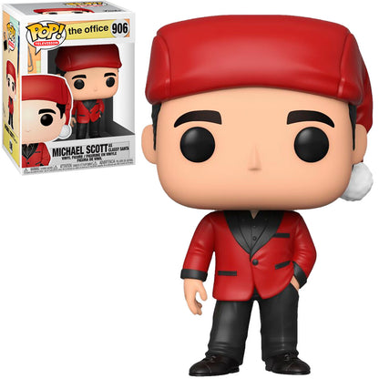 FUNKO POP THE OFFICE MICHAEL SCOTT CLASSIC SANTA  906