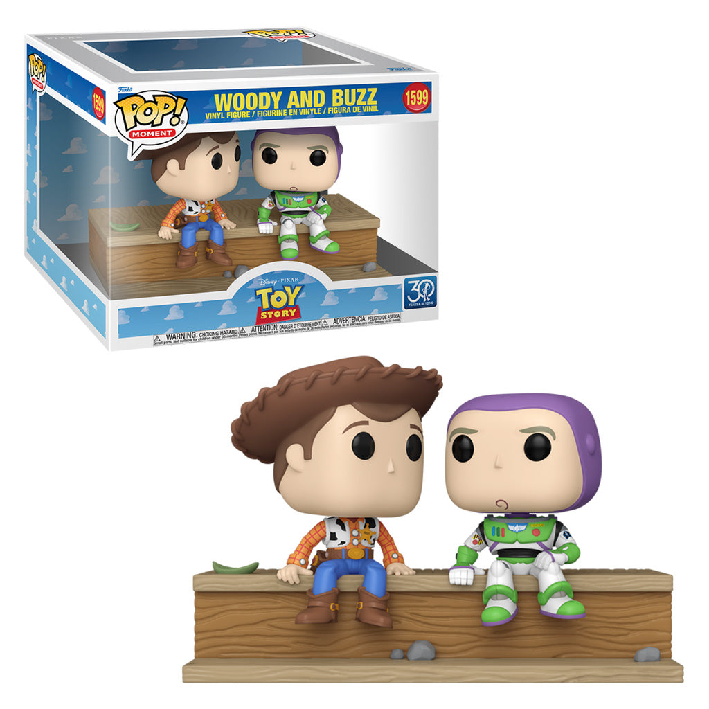 FUNKO POP TOY STORY 30TH *MOMENT* WOODY AND BUZZ 1599