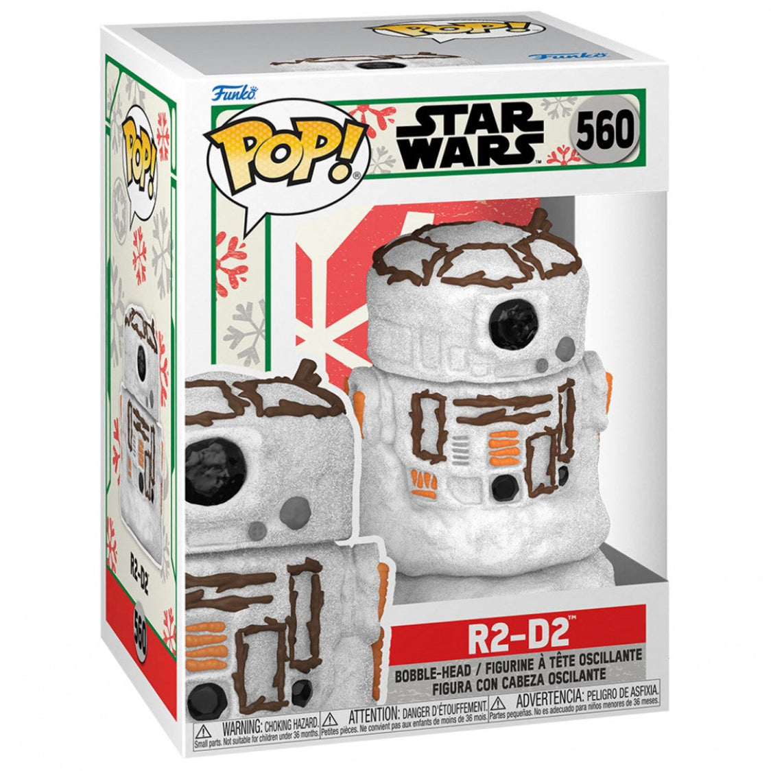FUNKO POP STAR WARS HOLIDAY R2-D2 560