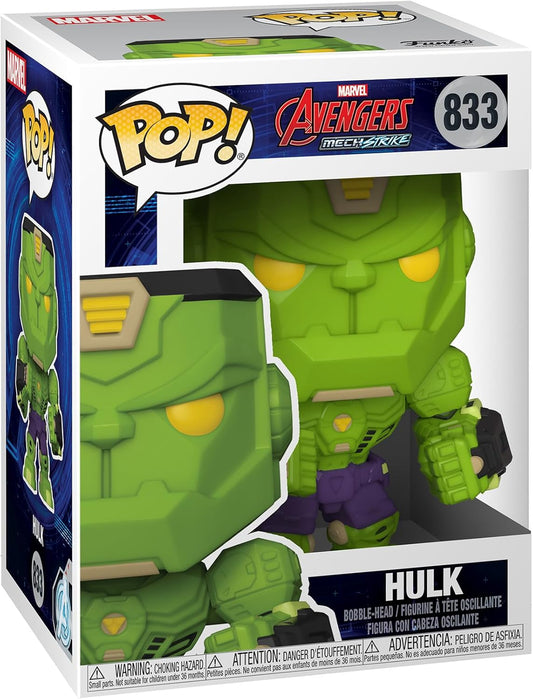FUNKO POP MARVEL AVENGERS MECH STRIKE - HULK 833