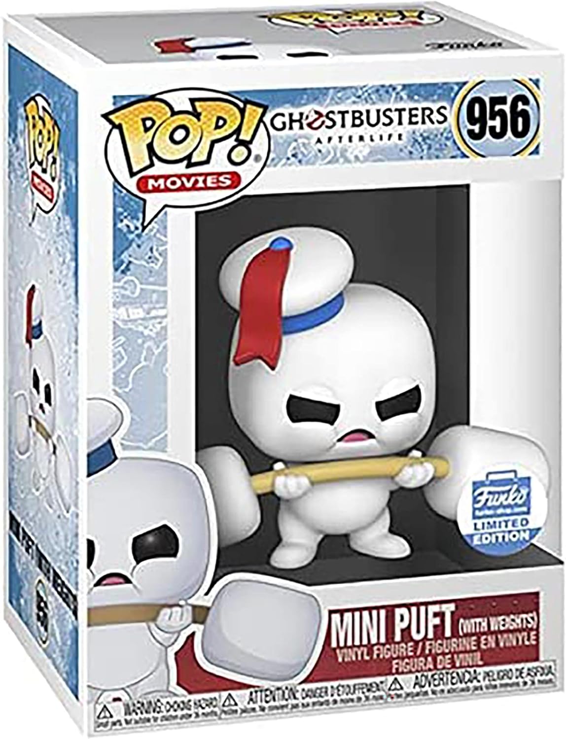 FUNKO POP GHOSTBUSTERS AFTERLIFE MINI PUFT W/WEIGHTS *EX* 956