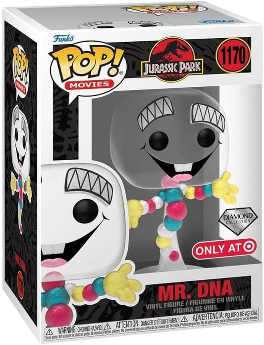 FUNKO POP JURASSIC WORLD DOMINION EXCLUSIVE - MR.DNA 1170 (DIAMOND COLLECTION)